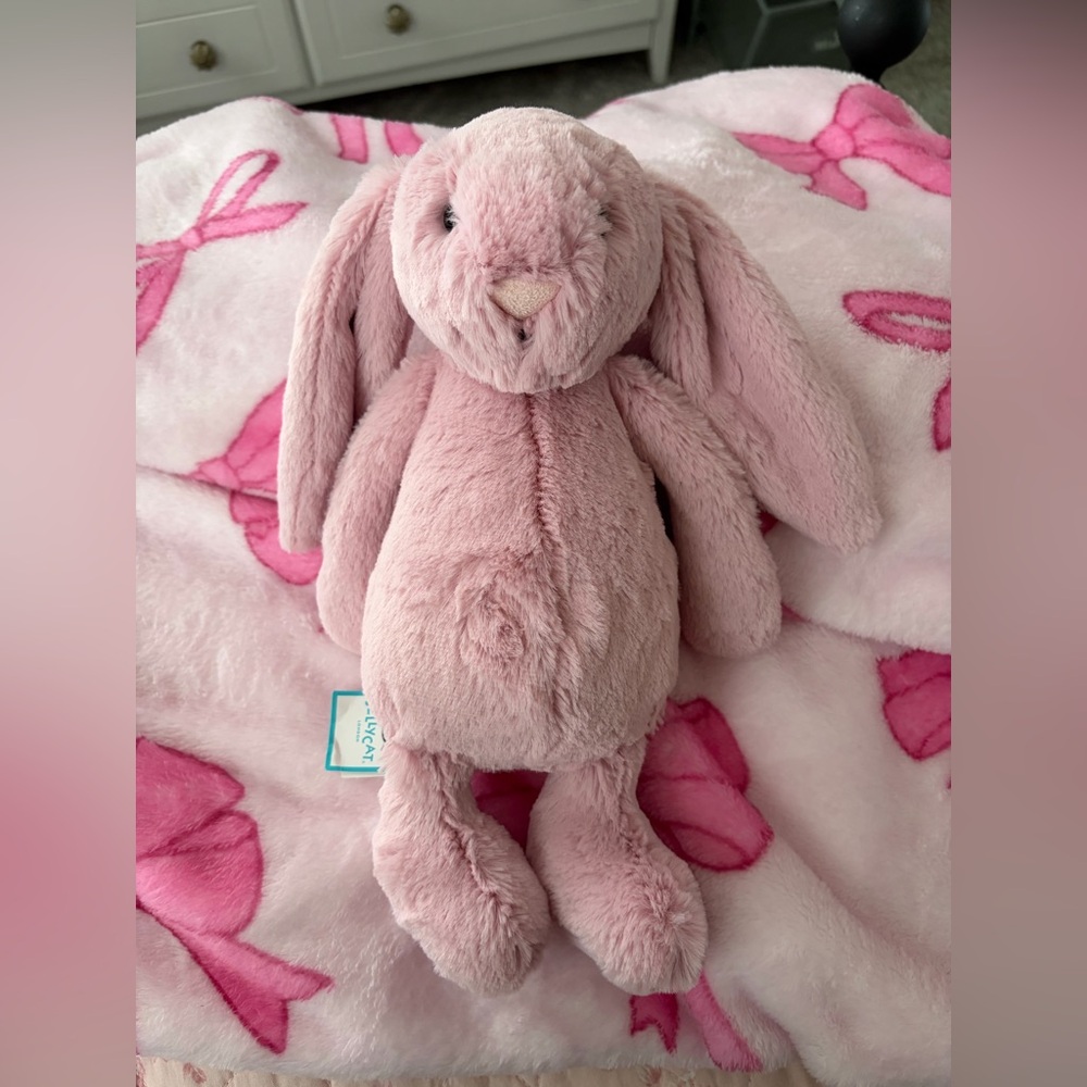 Jellycat Pink Bashful Bunny Plush